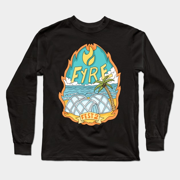 Fyre Long Sleeve T-Shirt by JJadx